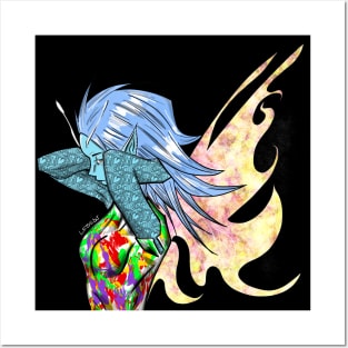 magical fairy ecopop art in dust winds Posters and Art